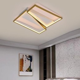 Minimalistische Mosaik-Trapez-Deckenleuchte