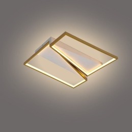Minimalistische Mosaik-Trapez-Deckenleuchte
