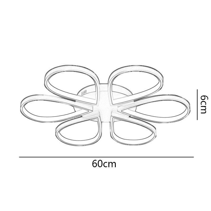 Minimalistische Clover Deckenleuchte