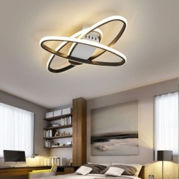 Minimalistische Deckenleuchte mit Planeten-Surround-Design