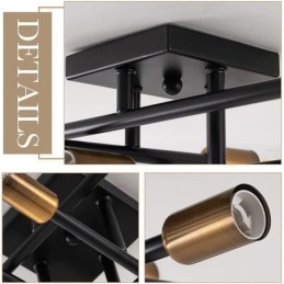 Dekorative Deckenleuchte im Country-Retro-Stil im amerikanischen Industriestil