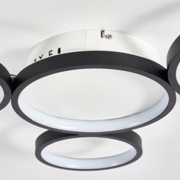Moderne Deckenleuchte aus Aluminium im Kunststil