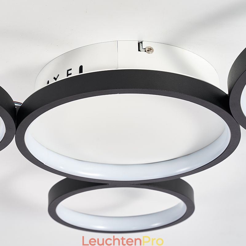 Moderne Deckenleuchte aus Aluminium im Kunststil