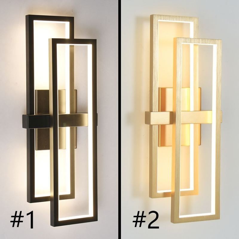 Minimalistische, flächenbündige Deckenleuchte aus Aluminium im geometrischen Stil