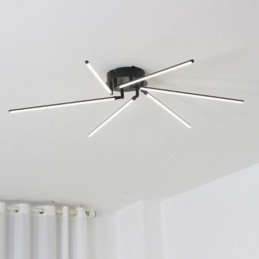 Kreative Deckenleuchte mit Windmühlenmotiv aus Aluminium