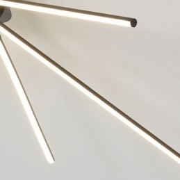 Kreative Deckenleuchte mit Windmühlenmotiv aus Aluminium