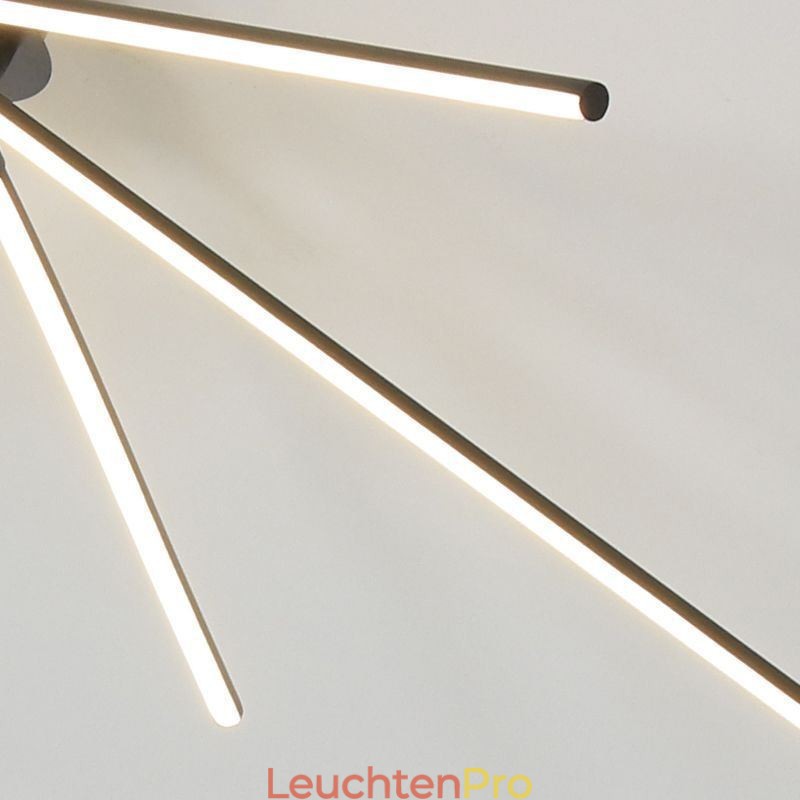Kreative Deckenleuchte mit Windmühlenmotiv aus Aluminium