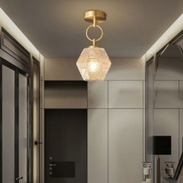 Moderne Deckenleuchte aus Glas für Zuhause, kreative Deckenbeleuchtung