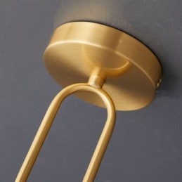 Moderne Deckenleuchte aus Glas für Zuhause, kreative Deckenbeleuchtung