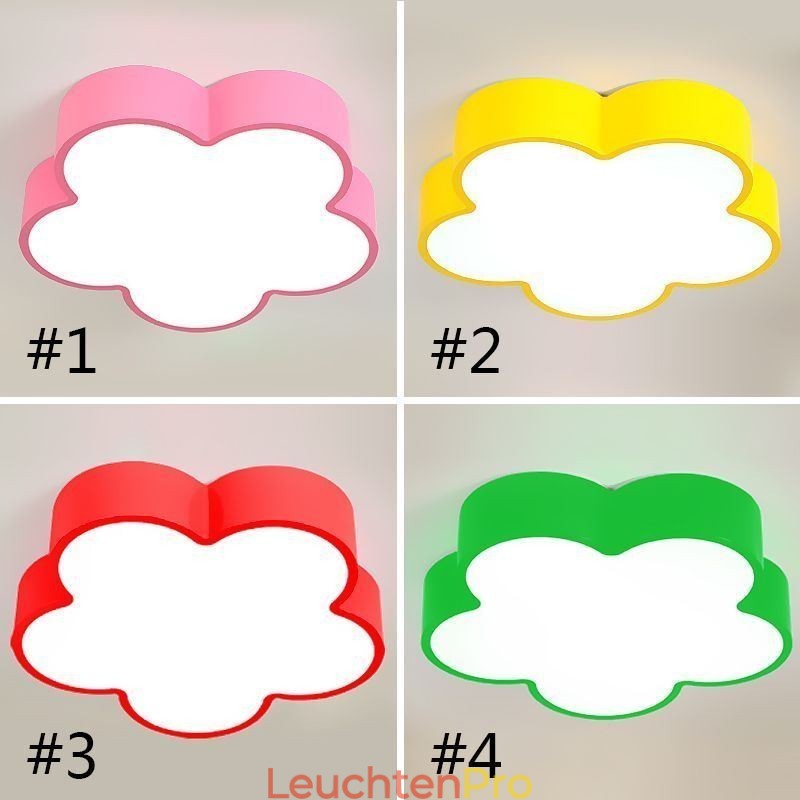 Cartoon Deckenleuchte Moderne Blume Unterputz