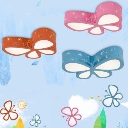 Butterfly Unterputz-Deckenleuchte aus Metall, modern
