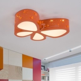 Butterfly Unterputz-Deckenleuchte aus Metall, modern