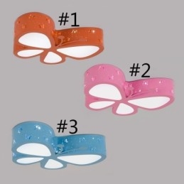 Butterfly Unterputz-Deckenleuchte aus Metall, modern