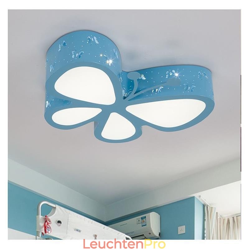 Butterfly Unterputz-Deckenleuchte aus Metall, modern