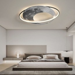 Deckenleuchte Unterputz-Mond-Deckenlampe