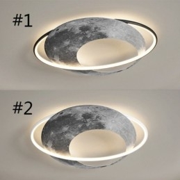 Deckenleuchte Unterputz-Mond-Deckenlampe