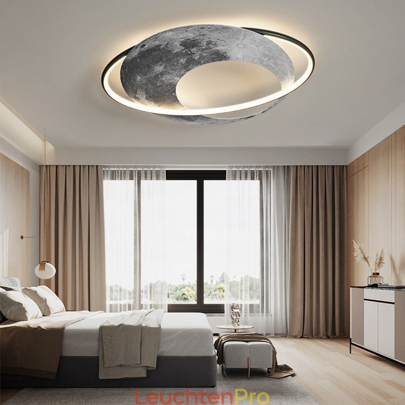 Deckenleuchte Unterputz-Mond-Deckenlampe