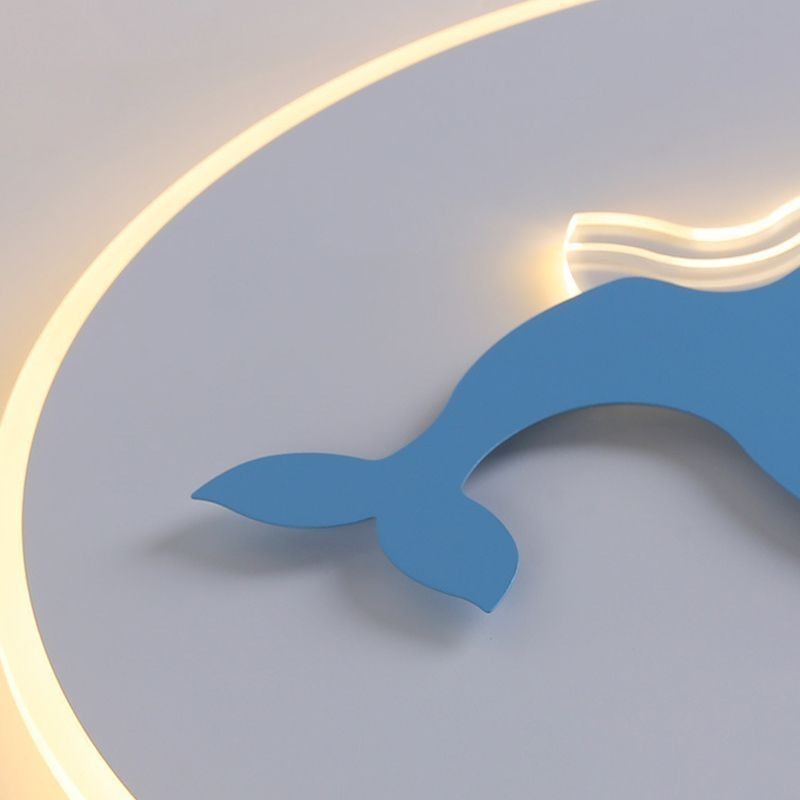 Moderne kreative Deckenleuchte Whale Deckenleuchte