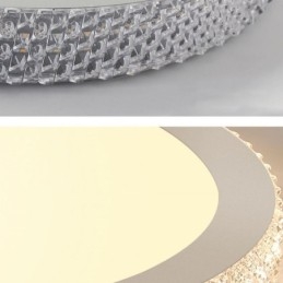 Moderne Deckenleuchte Shinny Diamond Flush Mount