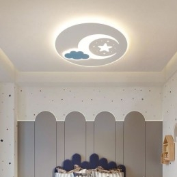 Simplicity Deckenleuchte Mond & Stern Deckenlampe