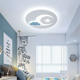Simplicity Deckenleuchte Mond & Stern Deckenlampe
