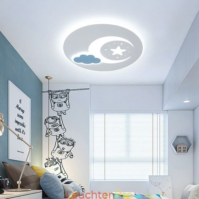 Simplicity Deckenleuchte Mond & Stern Deckenlampe