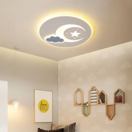 Simplicity Deckenleuchte Mond & Stern Deckenlampe