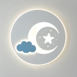 Simplicity Deckenleuchte Mond & Stern Deckenlampe