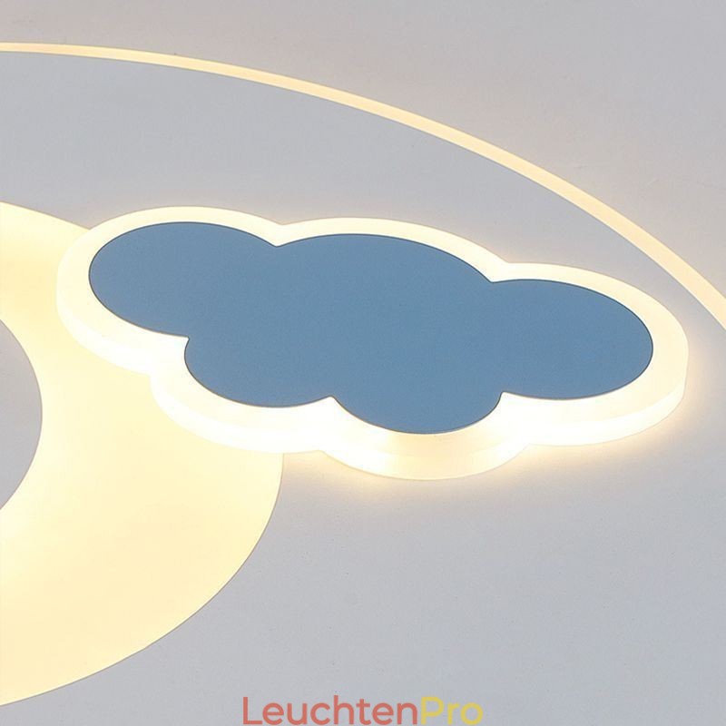 Simplicity Deckenleuchte Mond & Stern Deckenlampe