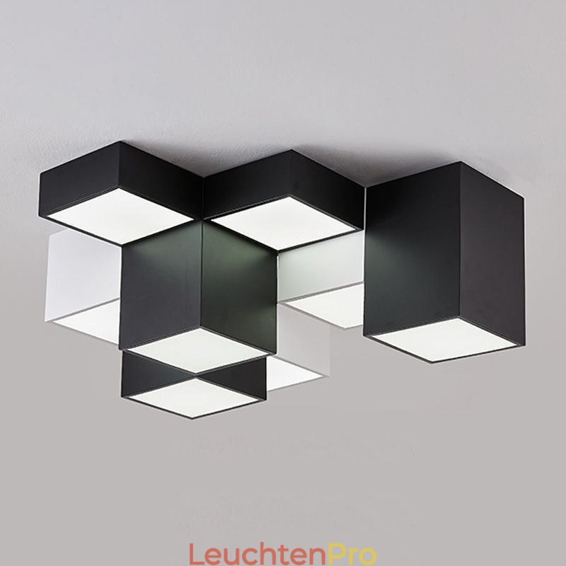 Moderne Deckenleuchte Cube Deckenlampe