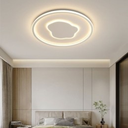 Moderne Deckenleuchte Runde Wolken Deckenlampe