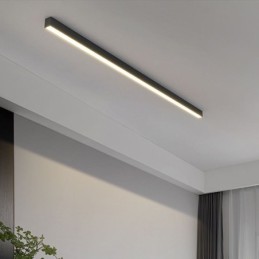 Moderne Deckenleuchte mit langem Streifen, oberflächenmontierte Deckenleuchte