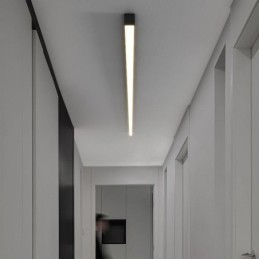 Moderne Deckenleuchte mit langem Streifen, oberflächenmontierte Deckenleuchte