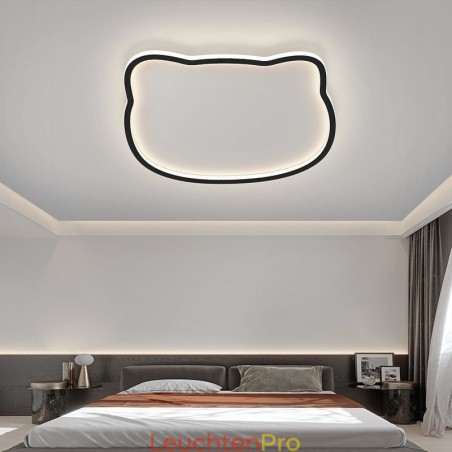 Moderne Deckenleuchten Deckenlampe mit Katzengesicht Moderne Deckenleuchten Deckenlampe mit Katzengesicht