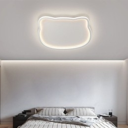 Moderne Deckenleuchten Deckenlampe mit Katzengesicht