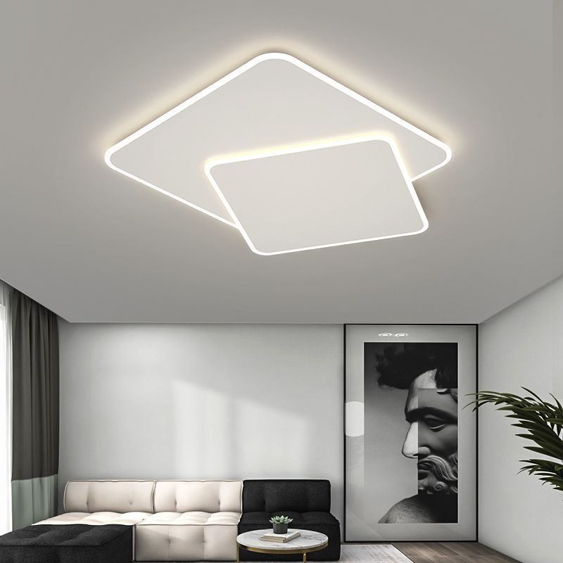 Moderne, geometrische, quadratische Deckenleuchte