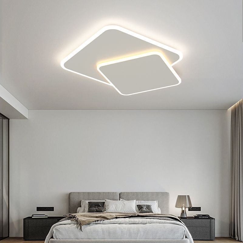 Moderne, geometrische, quadratische Deckenleuchte