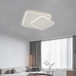 Moderne, geometrische, quadratische Deckenleuchte