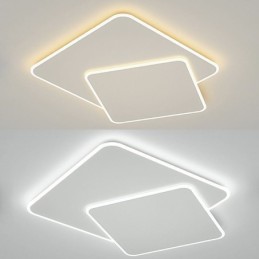 Moderne, geometrische, quadratische Deckenleuchte