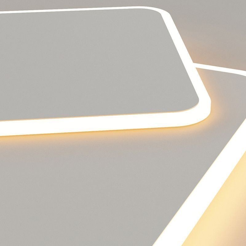 Moderne, geometrische, quadratische Deckenleuchte