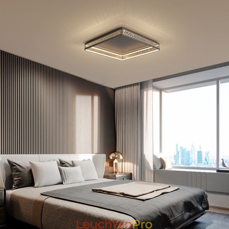 Deckenleuchte Vogelnest Quadratische Lampe Moderne Leuchten