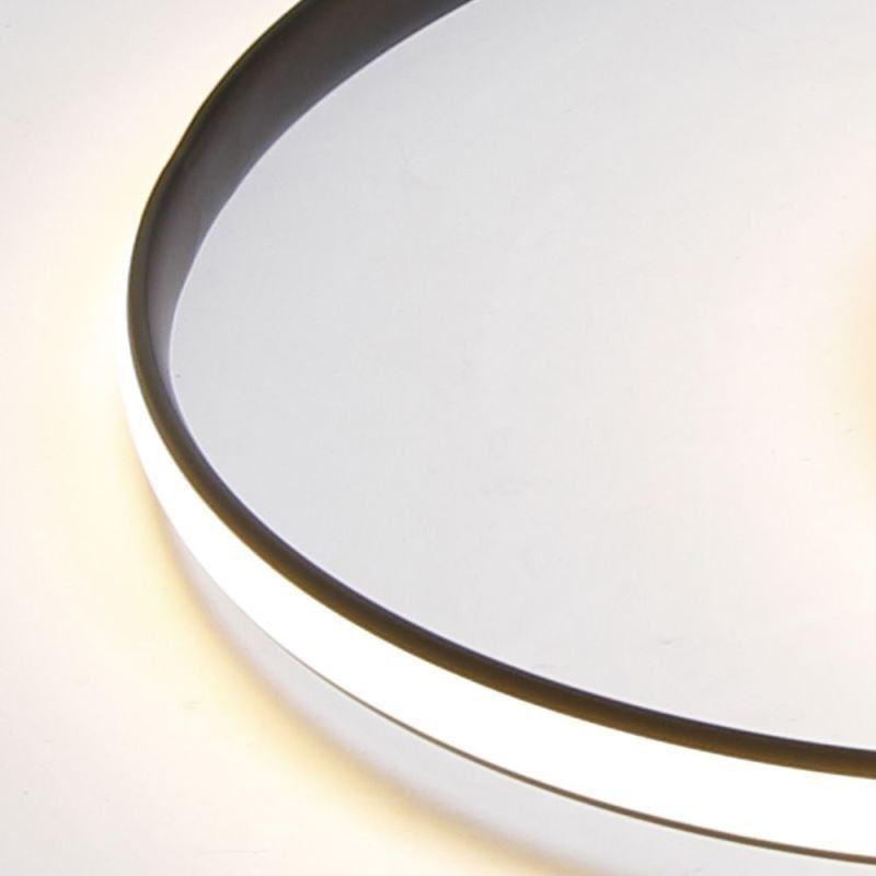 Moderne Deckenleuchten Doppelte runde Lampen