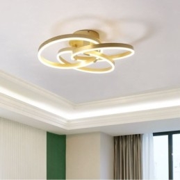 Moderne Deckenleuchte 3 Ring Deckenlampe