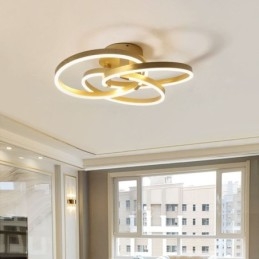 Moderne Deckenleuchte 3 Ring Deckenlampe