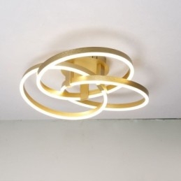 Moderne Deckenleuchte 3 Ring Deckenlampe