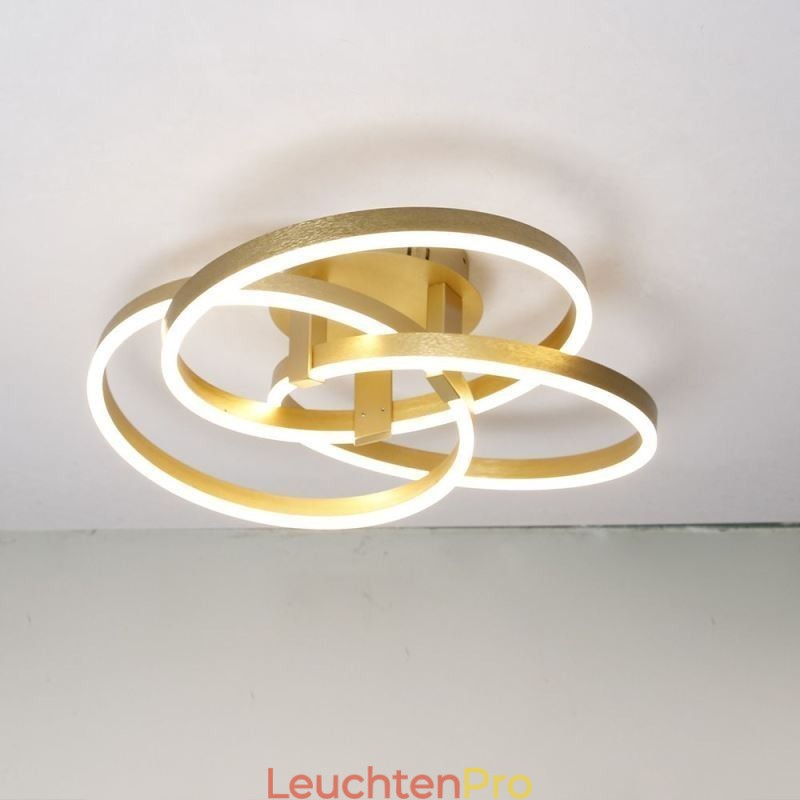 Moderne Deckenleuchte 3 Ring Deckenlampe