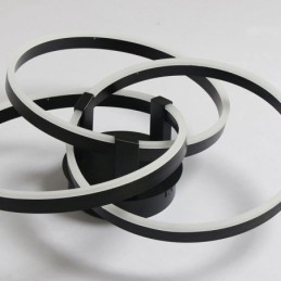 Moderne Deckenleuchte 3 Ring Deckenlampe