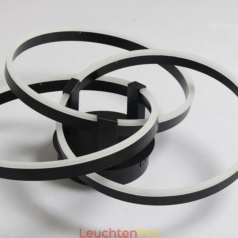 Moderne Deckenleuchte 3 Ring Deckenlampe