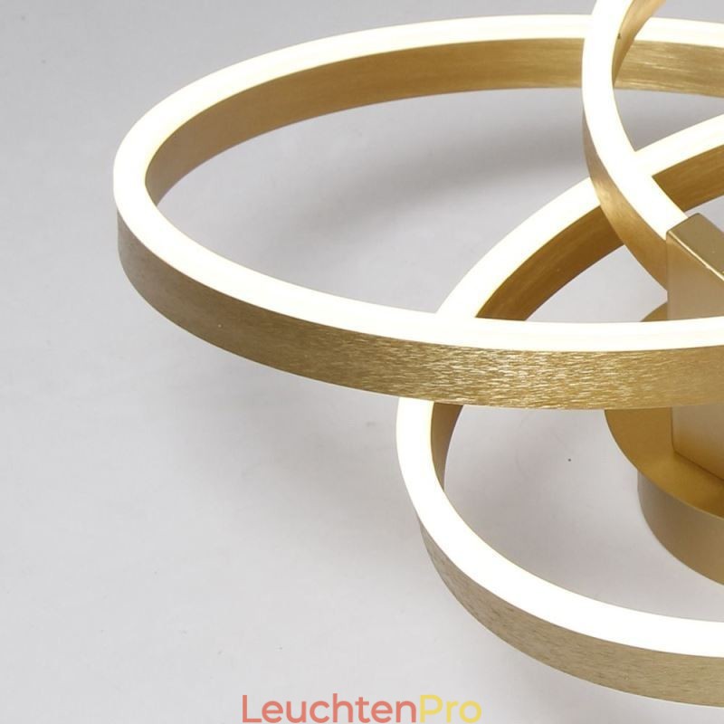 Moderne Deckenleuchte 3 Ring Deckenlampe