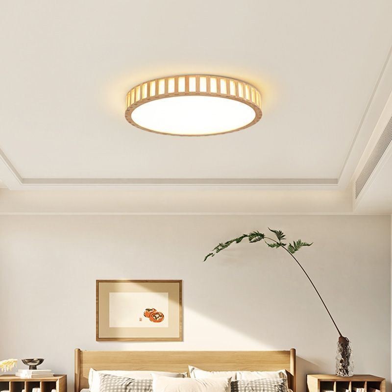 Japanische Lampe Holzdeckenbeleuchtung